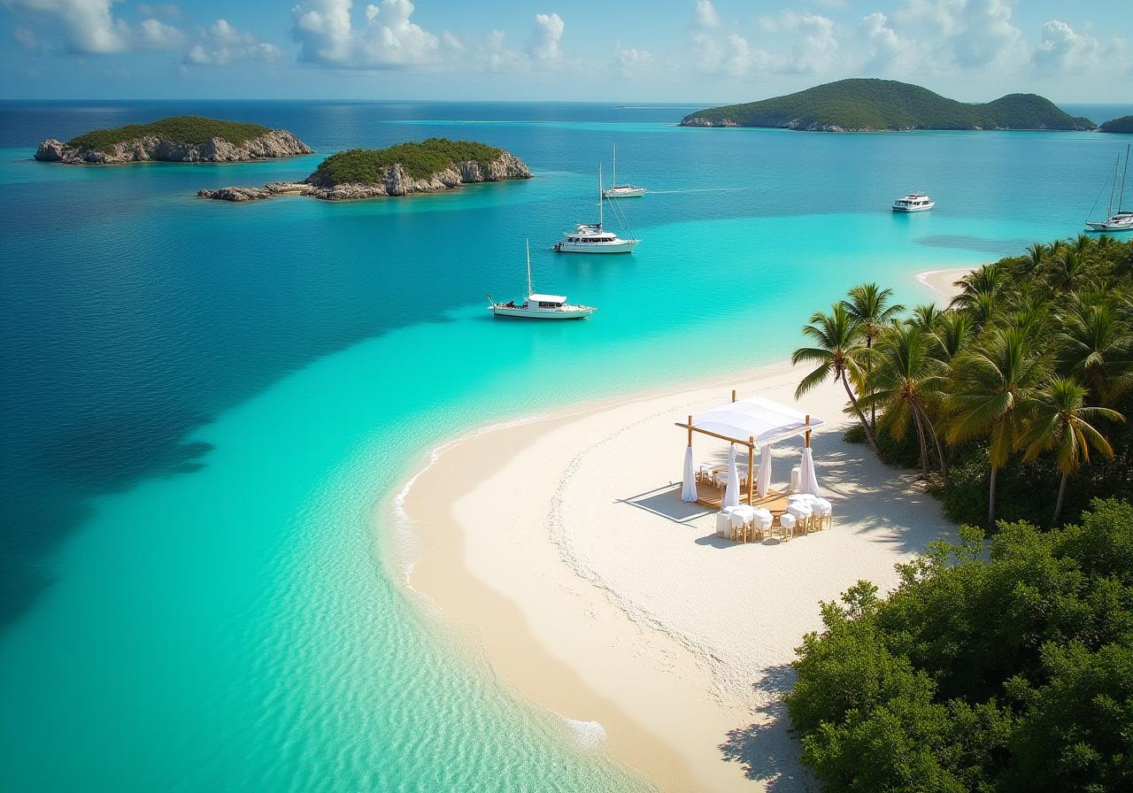 Boda destino en islas