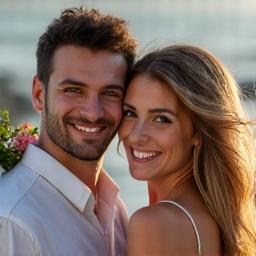 Pareja feliz